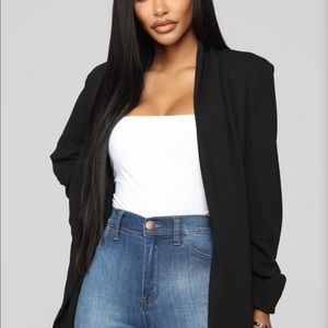 Black Fashion Nova blazer